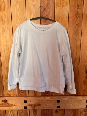 Madewell White Light Fleece